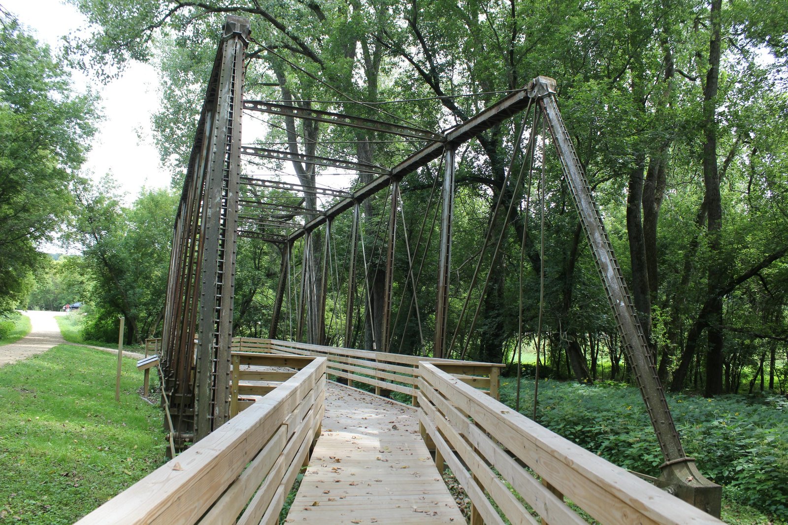 Looking into bridge